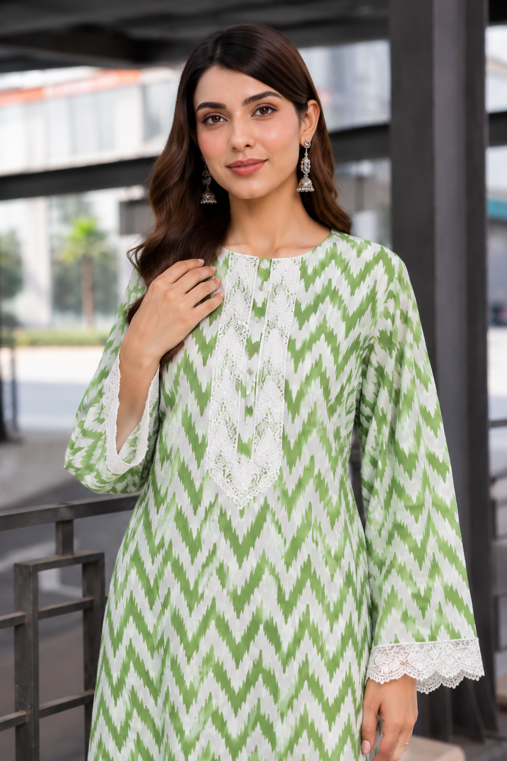 Premium Printed Lawn Kurta
